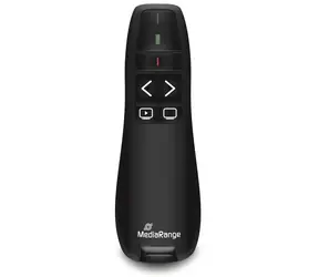 MediaRange 5-Tasten-Wireless-Presenter / kabelloser Presenter / 5 Tasten