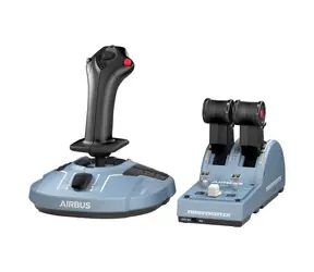 Thrustmaster TCA Officer Pack Airbus Edition / TCA Sidestick Airbus Joystick + TCA Quadrant Airbus Throttle / für PC