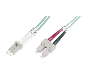 Digitus Glasfaser-Patchkabel LC auf SC Multimode 50 & 125 µ 5 m / OM3 / Duplex