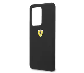 Ferrari SF Silikonhülle für Samsung Galaxy S20 Ultra schwarz