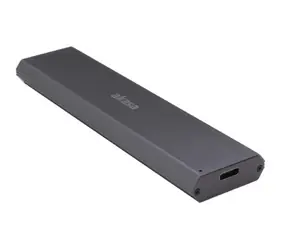Akasa AK-ENU3M2-03 schwarz / externe Box für M.2 PCIe NVMe SSD / USB 3.1 Gen2 Typ-C / Aluminium