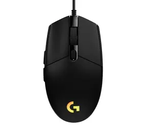 Logitech G203 Lightsync schwarz / kabelgebundene Gaming-Maus / 8000 DPI / 6 Tasten / RGB Lightsync 