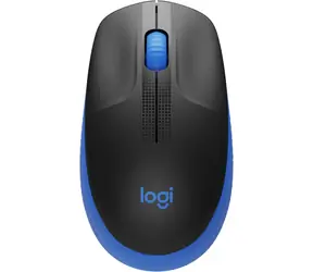 Logitech M190 blau / optische Funkmaus / 1000 DPI / USB-Empfänger / 3 Tasten