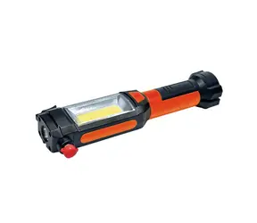 Solight WL112 Multifunktions-LED-Leuchte 3W COB + 1W LED / Clip / Magnet / flexibel / 3x AAA