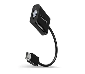 Axagon RVH-VGAN, HDMI -> VGA-Reduzierer/Adapter, FullHD, Audioausgang, Micro-USB z.B. Stecker
