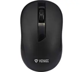 YENKEE Delhi schwarz / kabellose Maus / USB / 1000 DPI / 3 Tasten