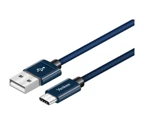 YENKEE YCU 302 Kabel USB 2.0 auf USB-C blau / MM / Länge 2m / 480 Mbs / 3A