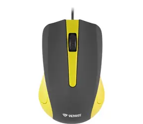 YENKEE Suva gelb / Optische Maus / 1000 DPI / 3 Tasten / USB / 1,25 m