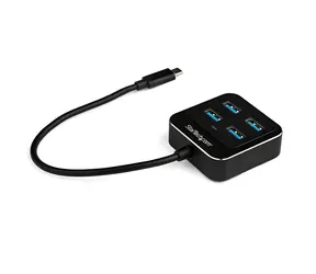 StarTech USB-A Hub 4 Ports schwarz / 4X USB-A / 10 Gbs 