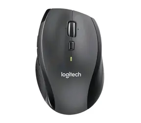 Logitech Marathon M705 grau / kabellose Maus / optischer Sensor / 1000 DPI / 7 Tasten / 2,4 GHz 