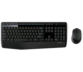Logitech Wireless Combo MK345 - UK / kabelloses Tastatur- und Mausset / USB