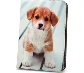 GreenGO Cute Puppy Universal-Hülle für Tablets 7-8 Zoll 