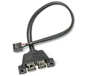 ASRock Reduzierstück USB 2.0 (9-polig) auf 2 x USB 2.0 / für DeskMini 310