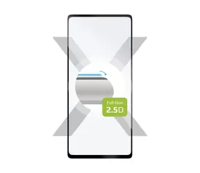 FIXED Full-Cover Schutzglas aus gehärtetem Glas für Samsung Galaxy S20 FE & FE 5G schwarz / Verklebung über das gesamte Display 