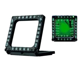 Thrustmaster Navigationspanels MFD COUGAR Pack / Nachbau des US Air Force F-16 MFD / 20 Tasten / 2x LEDs