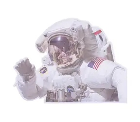ThumbsUp! NASA Ride With Astronaut / Abnehmbarer Autofensteraufkleber