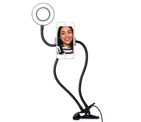 ThumbsUp! Vlogging-Licht / Selfie-Ring mit Smartphone-Halterung / LED / 3 Lichteinstellungen