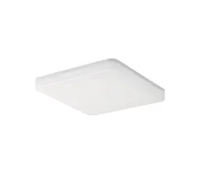 Tellur WiFi SMART LED quadratische Deckenleuchte 24W / warmweiß / weißes Design