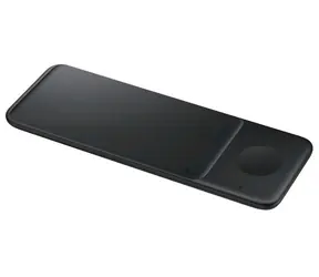 Samsung Wireless Charger Trio schwarz / Induktive Ladestation zum Laden von bis zu drei kompatiblen Geräten