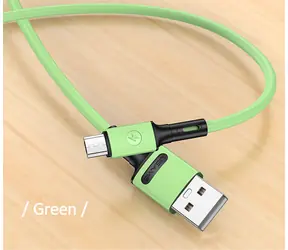 USAMS SJ435 U52 Daten- und Ladekabel Micro-USB 1 m grün