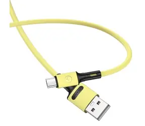 USAMS SJ435 U52 Daten- und Ladekabel Micro-USB 1 m gelb