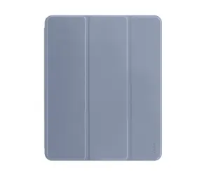 USAMS US-BH589 Lederschutzhülle für Apple iPad Pro 2020 12,9 Zoll, Lila