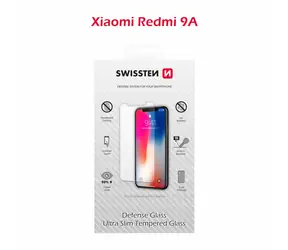 Swissten gehärtetes Schutzglas 2.5D für XIAOMI REDMI 9A & XIAOMI REDMI 9AT