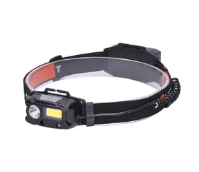 Solight WN30 LED-Akku-Stirnlampe / 3W + COB / 150 + 60lm / Li ION