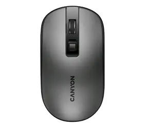 Canyon MW-18 grau / Kabellose optische Maus / 1600 DPI / 4 Tasten / USB 2,4 GHz