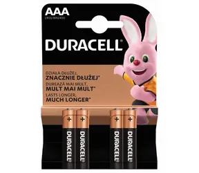 Duracell - Basic AAA-Batterien 4 Stk
