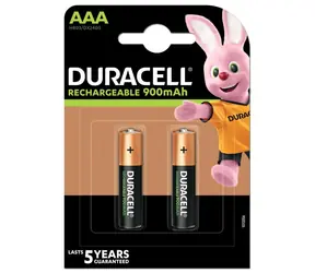Duracell - Wiederaufladbare AAA 900mAh 2 Stk