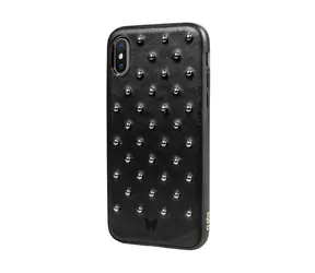 SBS S&L Studs Hülle für Apple iPhone XS & X schwarz