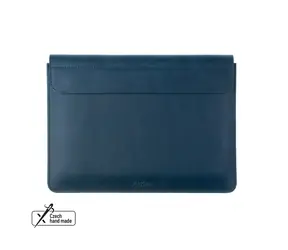 FIXED Oxford-Lederhülle für Apple iPad 9,7" (16 & 17 & 18) & iPad Air & IPad Air 2 & iPad Pro 9,7" (2016), Blau