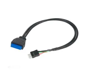 Akasa AK-CBUB36-30BK USB-Kabel / USB 3.0 auf USB 2.0 / 30 cm
