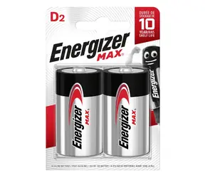 Energizer MAX Batterie - Große Monozelle D 2 Stk