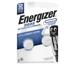 Energizer Ultimate Lithium - CR2025 2 Stk