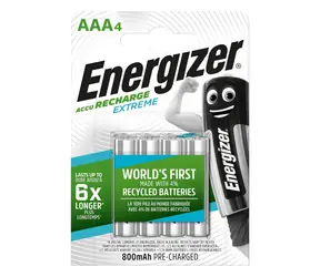 Energizer EXTREME Akku - AAA - 800 mAh 4 Stk