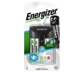 Energizer -Ladegerät - Pro Charger + 4xAA Power PLUS 2000 