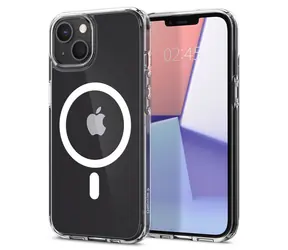 Spigen Ultra Hybrid Mag Schutzhülle für Apple iPhone 13 mini weiß