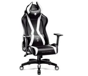 Diablo X-Horn 2.0 Normal schwarz-weiß / Gamingstuhl / verstellbar / Kunstleder / Rollen / Tragkraft 160 kg