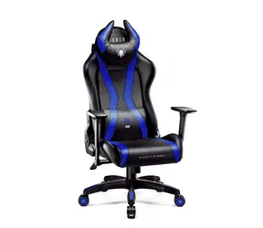 Diablo X-Horn 2.0 Normal schwarz-blau / Gaming-Stuhl / verstellbar / Kunstleder / Rollen / Belastbarkeit 160 kg