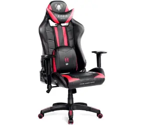 Diablo X-Ray Normal schwarz-rot / Gamingstuhl / verstellbar / Kunstleder / Rollen / Tragkraft 150 kg