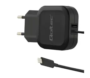Qoltec 50190 Netzteil 17W | 5V | 3,4A | USB + USB Typ C