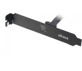 Akasa AK-CBUB37-50BK Halterung für PCI USB 3.1 Gen2 Typ C 50 cm