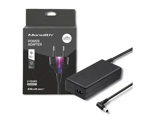 Qoltec 51775 Adapter für Samsung -Monitore 40 W / 19 V / 2,1 A / 6,5 x 4,4 mm