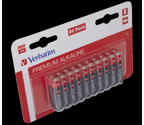 Verbatim Alkalibatterie AAA (LR03) 20 Stk
