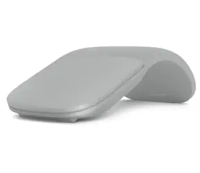 Microsoft Surface Arc Mouse grau / kabellose Maus / Bluetooth 4.1 / 1000 DPI / flexibel / Touchpad