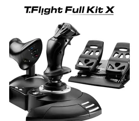 Thrustmaster T.Flight Full Kit X / Pedalset TFRP RUDDER + Joystick Hotas / für Xbox Series XS und PC