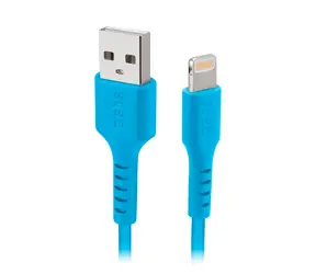 SBS C-89 Kabel USB - Lightning 1m hellblau