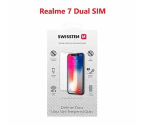 Swissten Schutzglas 2.5D für Realme 7